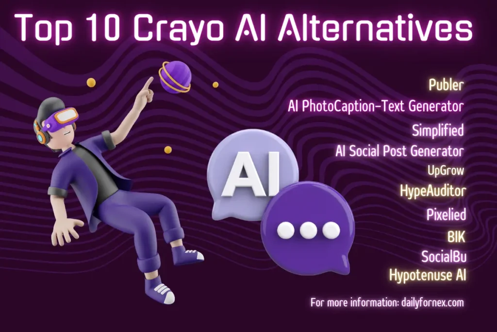 Top 10 Crayo AI Alternatives